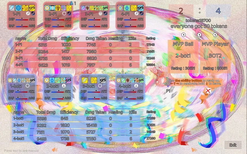 Скриншот 6 к игре 球打球(Ball2 Battle)