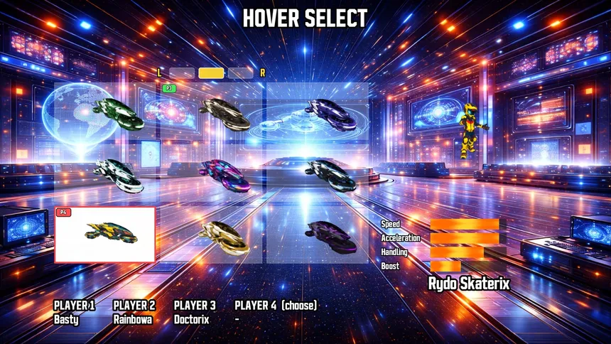 Скриншот 6 к игре Roomrush Racer