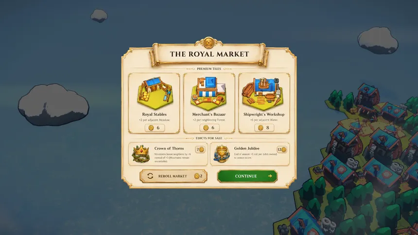 Скриншот 5 к игре Crowns & Tiles
