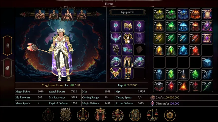 Скриншот 5 к игре Knight Legion: Rpg Strategy