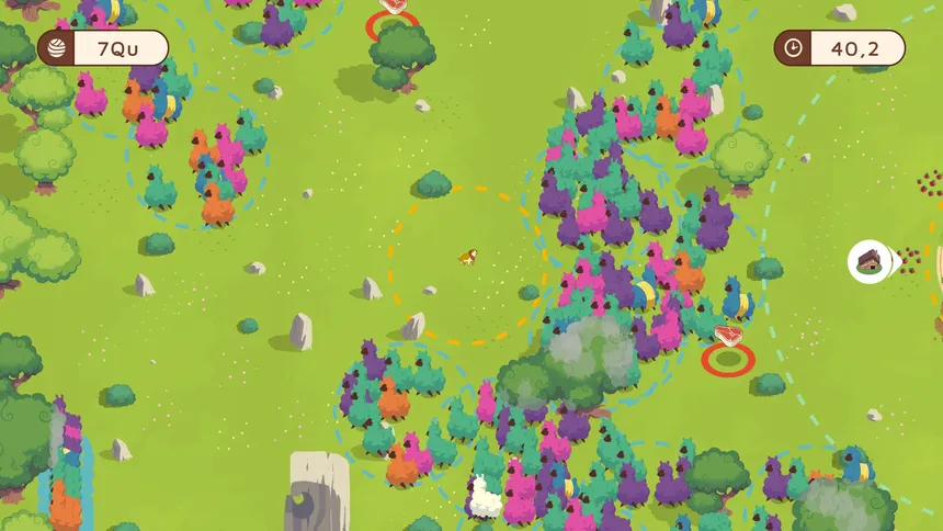 Скриншот 6 к игре Llamero: Incremental Herd