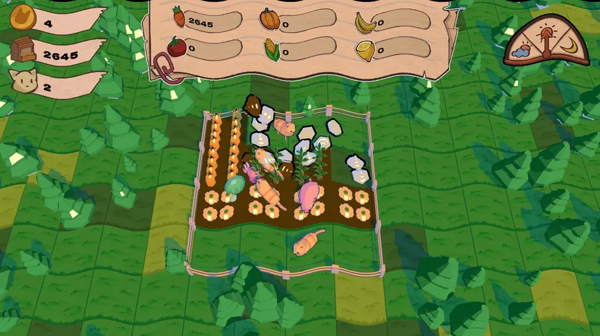 Скриншот 7 к игре Crazy Farm: Roguelike Idle Building Game