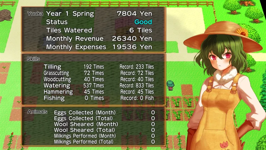 Скриншот 6 к игре Harvest Yuuka