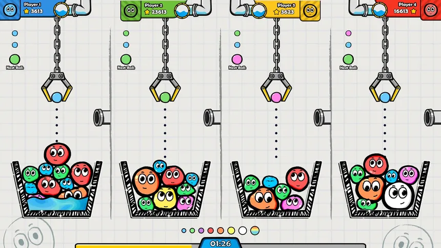 Скриншот 5 к игре Ball Guys: Merge Party