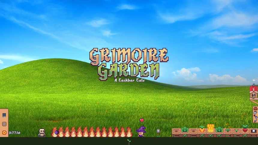 Скриншот 5 к игре Grimoire Garden: A Taskbar Tale