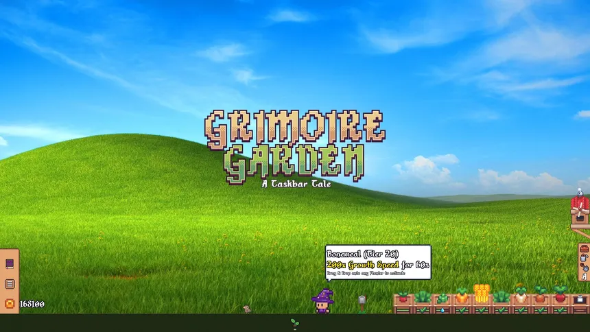 Скриншот 7 к игре Grimoire Garden: A Taskbar Tale