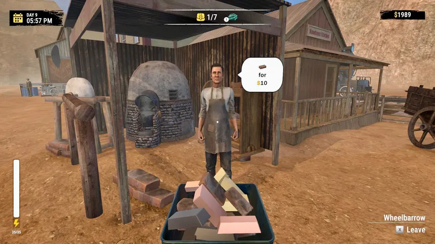 Скриншот 7 к игре Wild West Miner Simulator: First Gun