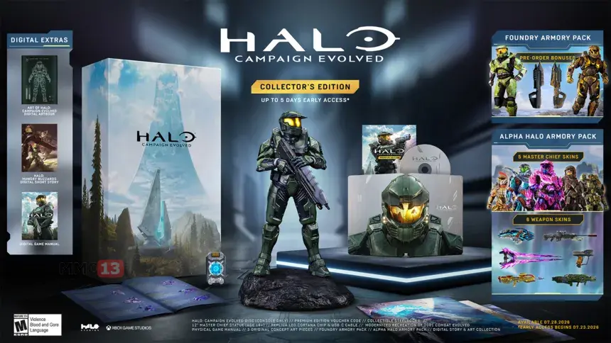 Шутер Halo: Campaign Evolved получил дату релиза и геймплейный трейлер