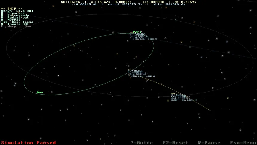 Скриншот 6 к игре Orbital Physics Simulator