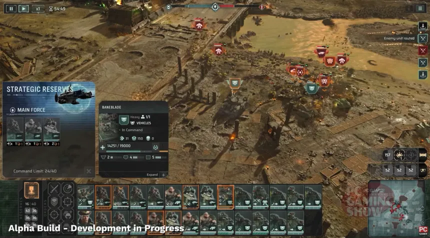 Авторы Total War: WARHAMMER 40,000 поделились новыми подробностями и открыли запись на ЗБТ