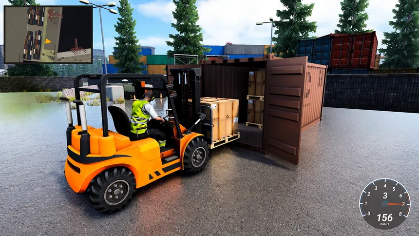 Скриншот 6 к игре Port Logistics Simulator: Dockside Harbor Handling