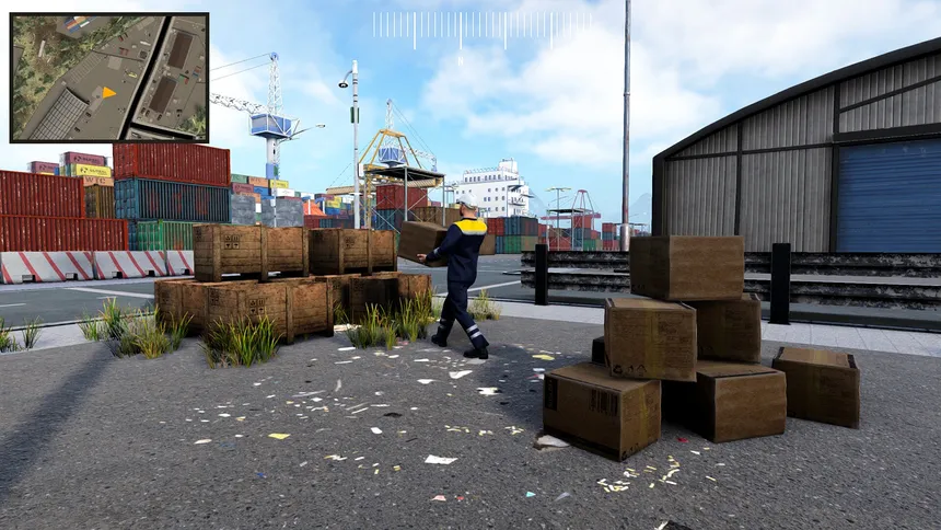 Скриншот 7 к игре Port Logistics Simulator: Dockside Harbor Handling