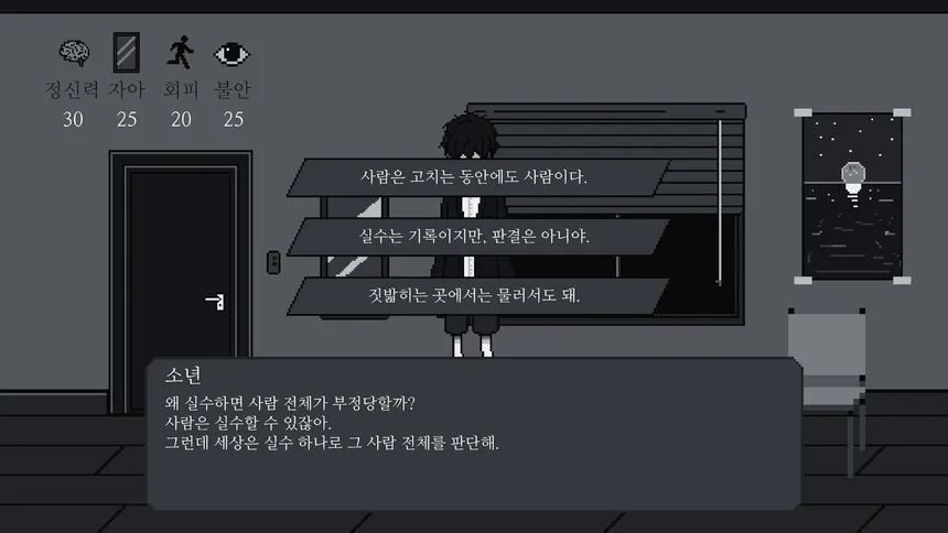 Скриншот 5 к игре 내 방에서만큼은 누구나 철학자