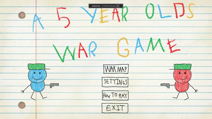 Скриншот 5 к игре A 5 Year Old's War Game