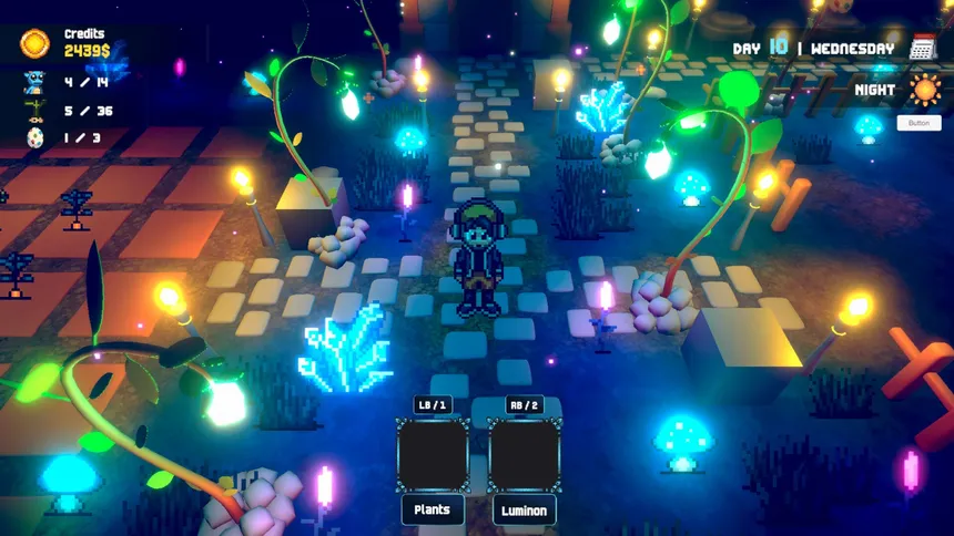 Скриншот 6 к игре Luminons: Seeds of Starlight