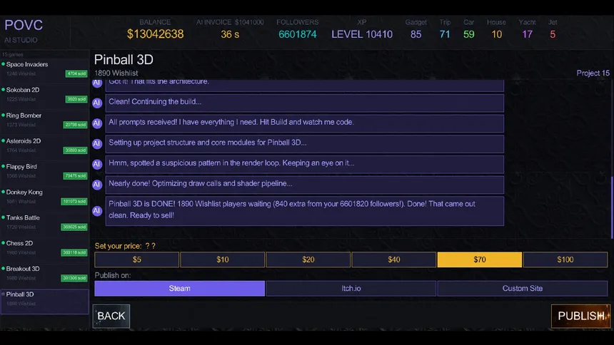 Скриншот 6 к игре Prince of Vibe Code