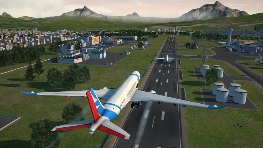 Скриншот 5 к игре Airplane Flight Simulator : EVO