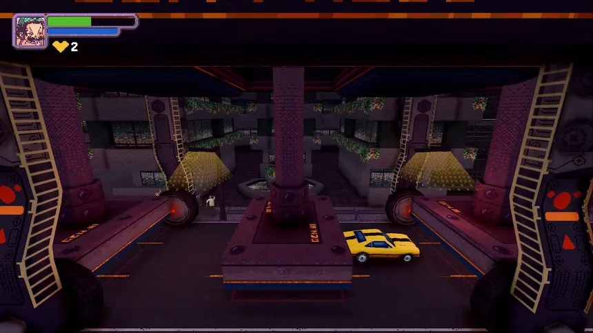 Скриншот 8 к игре Cyber Driver: Escape From Generic City