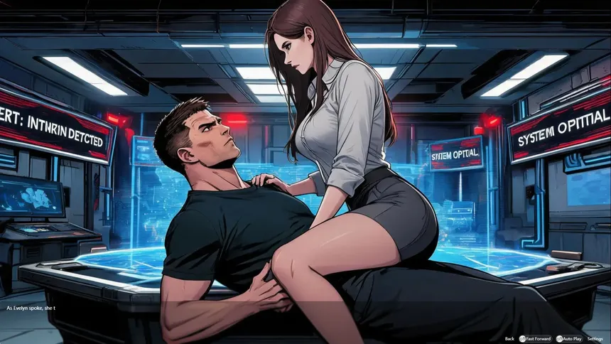 Скриншот 5 к игре Iron Coffin Ice Queen: Her Gaze Awakens My Beast