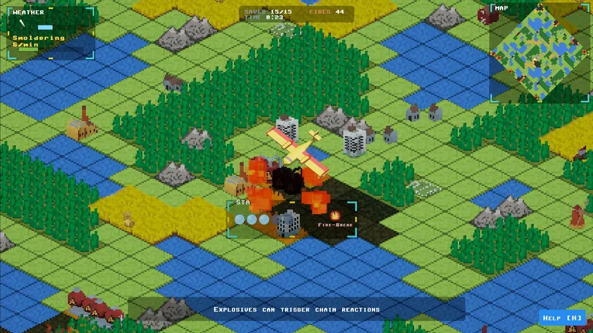 Скриншот 5 к игре Wetline - Fire Break
