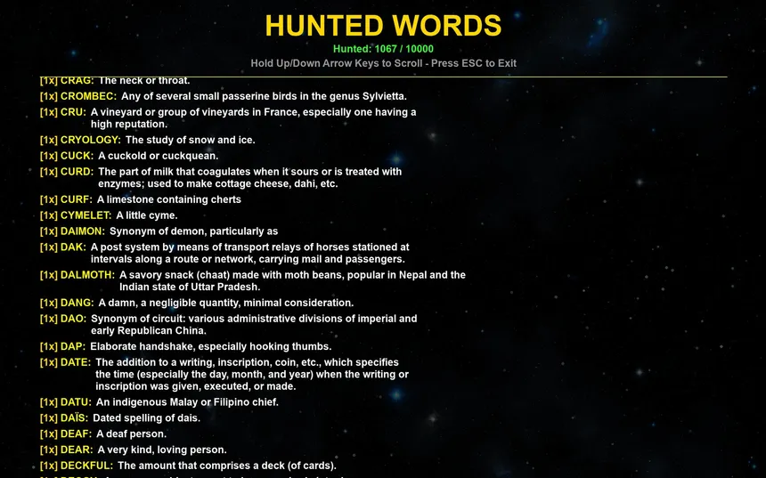 Скриншот 8 к игре Wordy Space