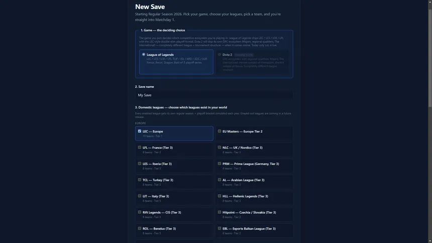 Скриншот 6 к игре MOBA Manager