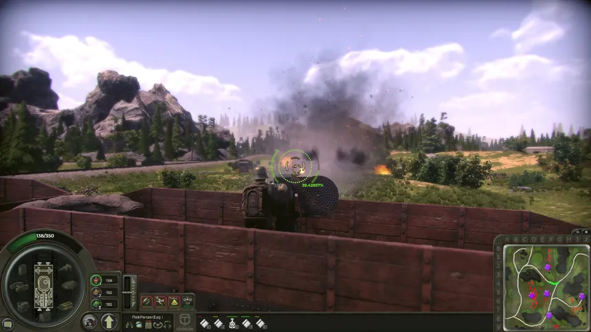 Скриншот 5 к игре Armored Train Warfare
