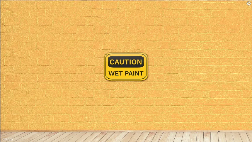 Скриншот 8 к игре CAUTION WET PAINT