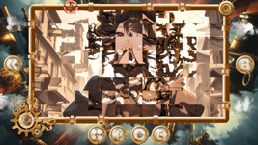 Скриншот 7 к игре Chronime Puzzle: Girls