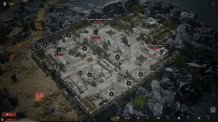 Подробности системы личного поместья и освобождении регионов в MMORPG Embers of the Uncrowned