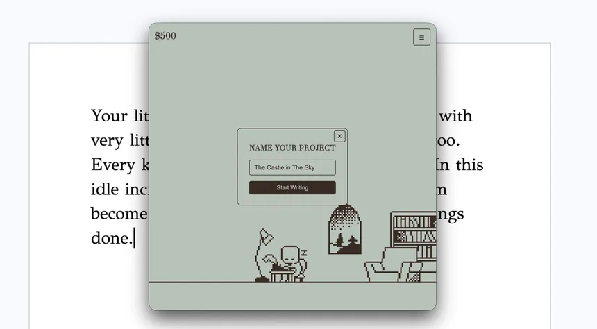 Скриншот 5 к игре Little Writer Desktop Companion