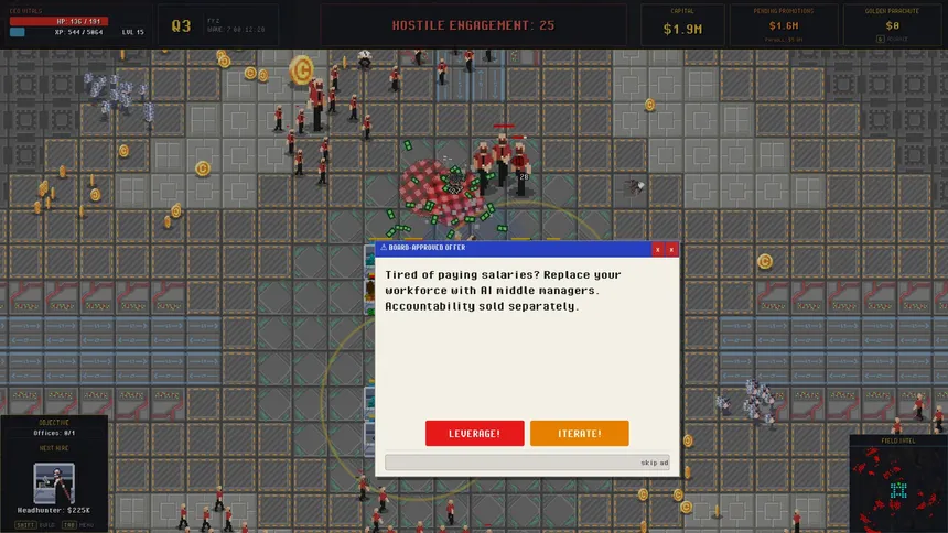 Скриншот 6 к игре Hostile Takeover, Inc.