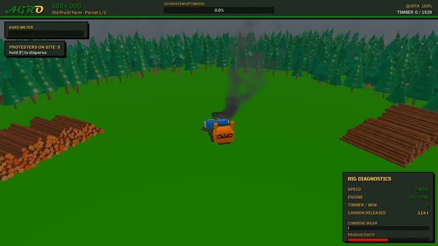 Скриншот 8 к игре EVIL Agribusiness Simulator