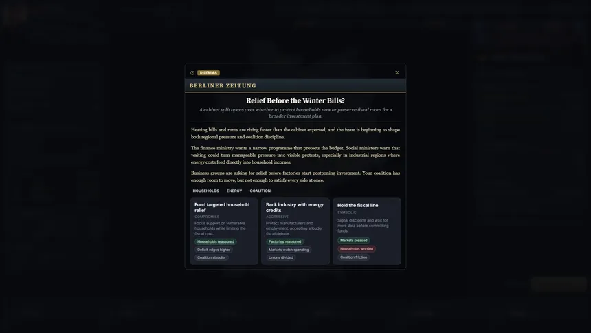Скриншот 5 к игре Wealth of Nations: Economic Strategy