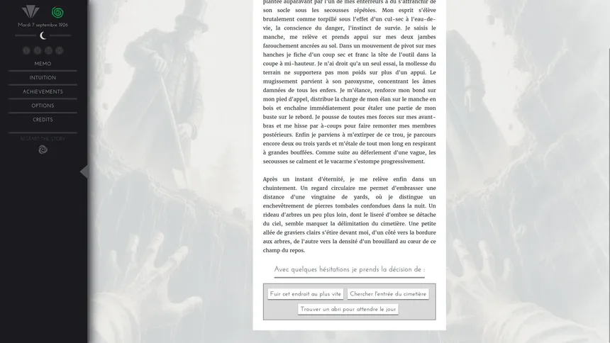 Скриншот 8 к игре Maximilien — A Psychological Horror Interactive Novel