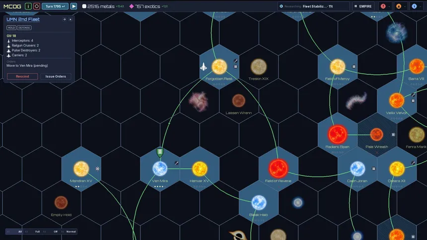 Скриншот 6 к игре Mandate of Galactic Empires