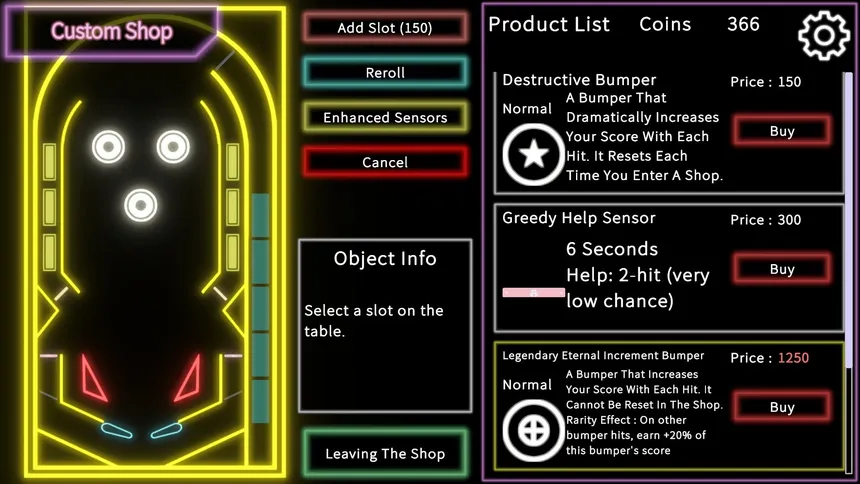 Скриншот 5 к игре Custom Pinball