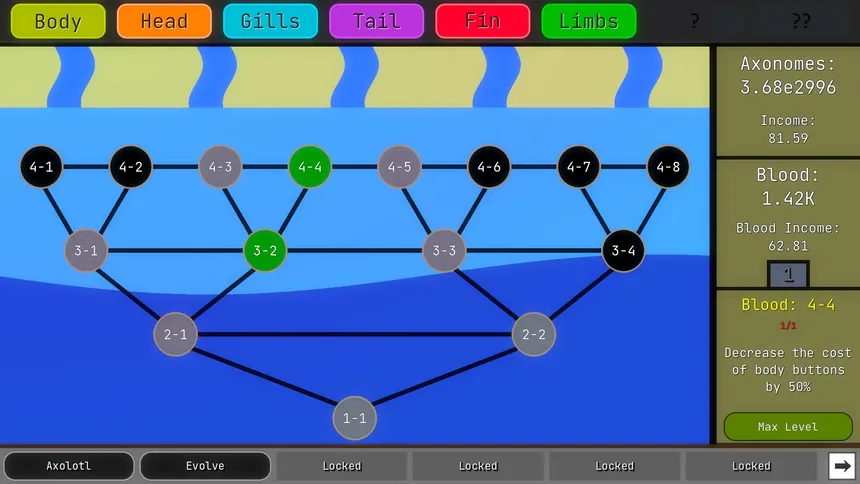 Скриншот 7 к игре Axomorph Idle