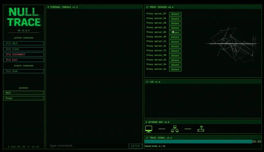 Скриншот 5 к игре NULL TRACE