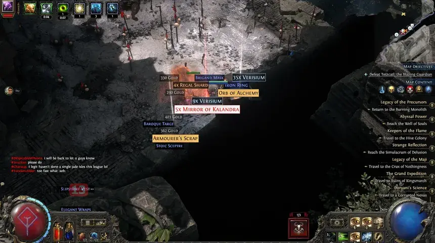 Невероятное везение или фейк — Игрок Path of Exile рассказал о выпадении пяти Зеркал Каландры из одного сундука