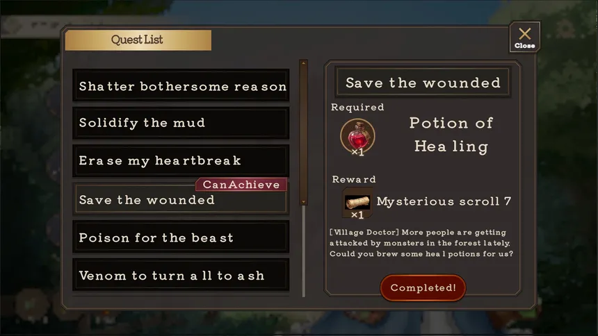 Скриншот 7 к игре Miriam's Potion Journal