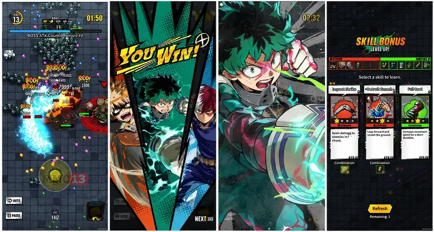 Открыта предрегистрация на бесплатный рогалик My Hero Academia UNITED SURVIVAL
