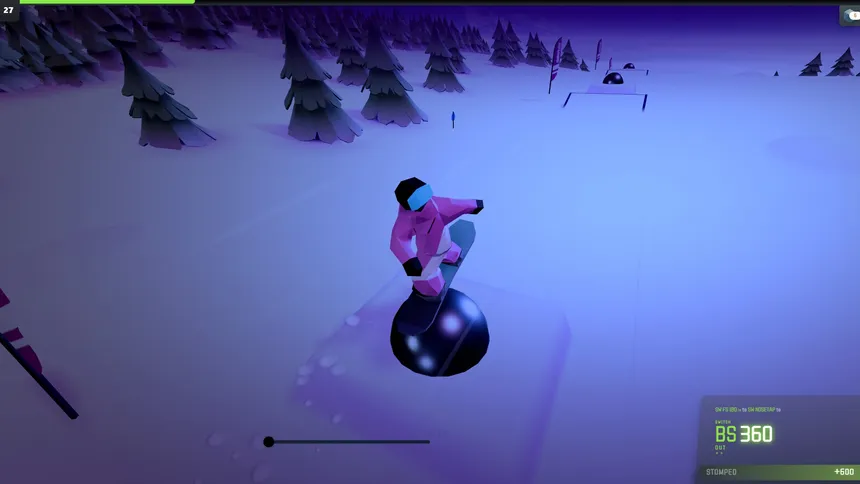 Скриншот 5 к игре SnowFlow