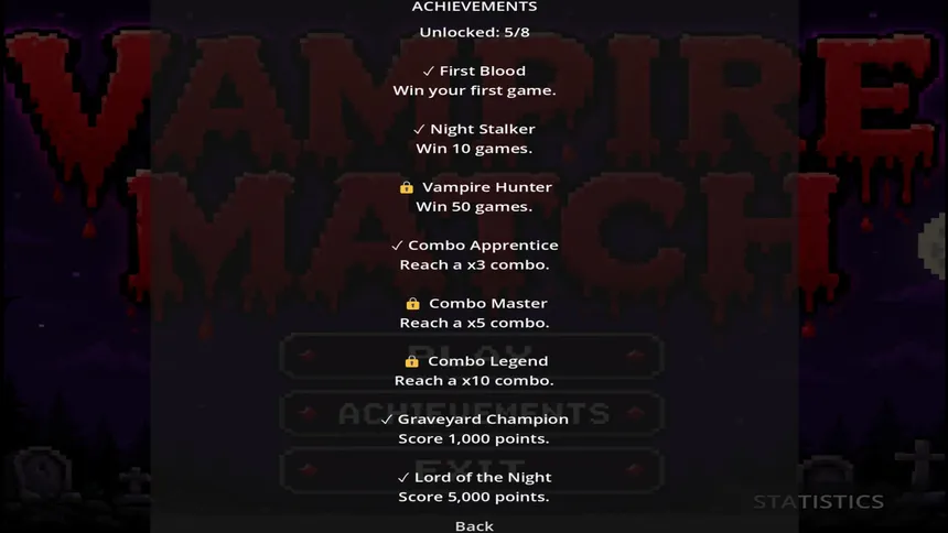 Скриншот 5 к игре Vampire Match