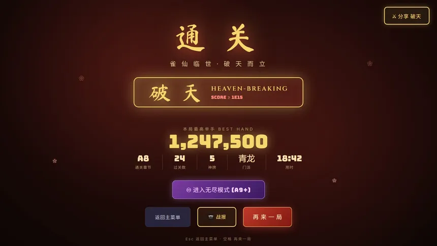 Скриншот 5 к игре 雀神 Sparrow God
