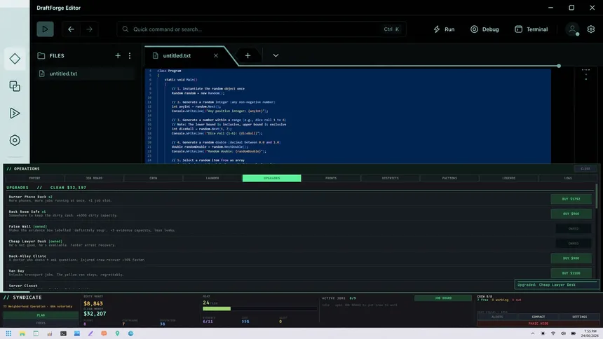 Скриншот 5 к игре Taskbar Syndicate