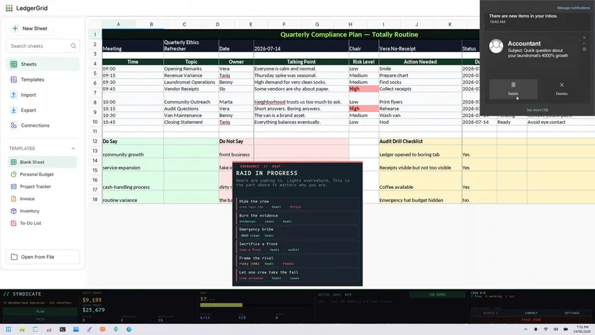 Скриншот 7 к игре Taskbar Syndicate
