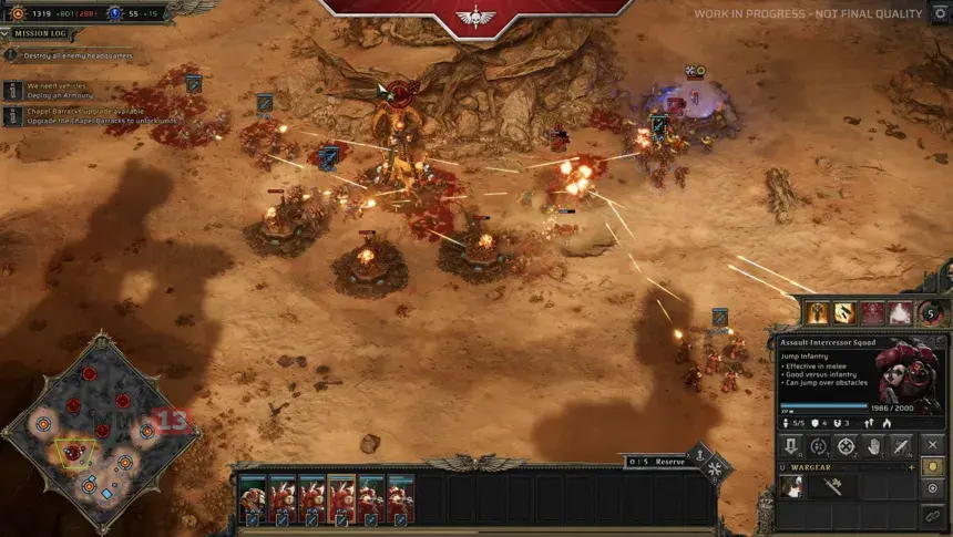 Авторы Warhammer 40,000: Dawn of War IV показали сетевой матч между Космодесантом и орками