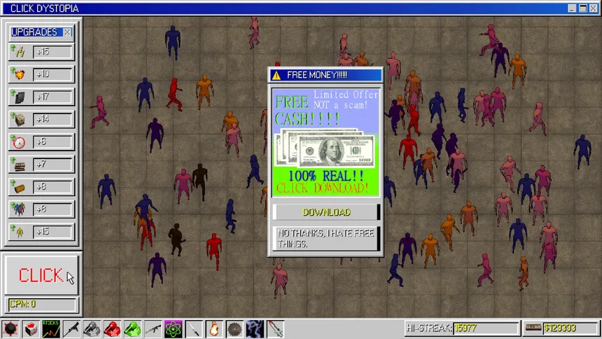 Скриншот 6 к игре Click Dystopia