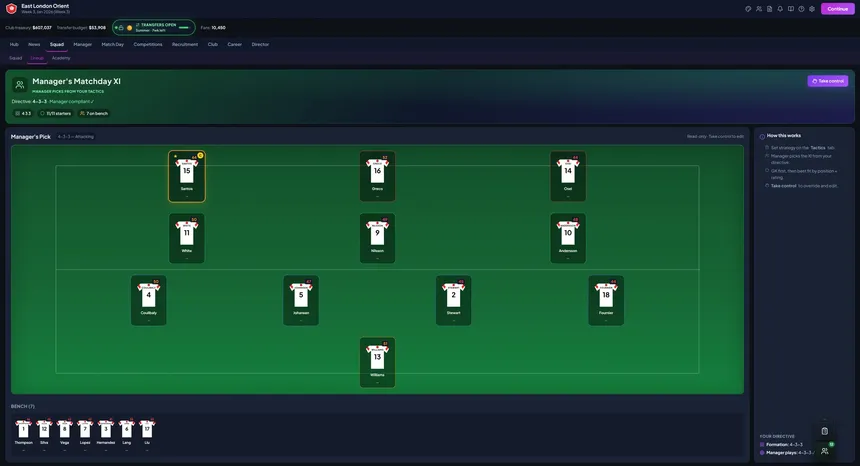 Скриншот 7 к игре Football Boardroom